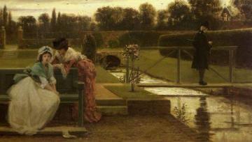 Ten Minutes to Decide Artwork by George Dunlop Leslie