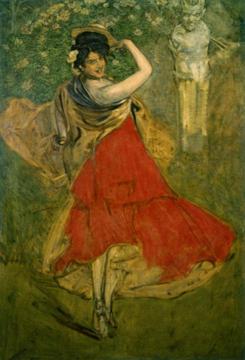 Anita Delgado Artwork by Anselmo miguel nieto