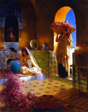 The Perfume Makers Artwork by Rudolf Ernst