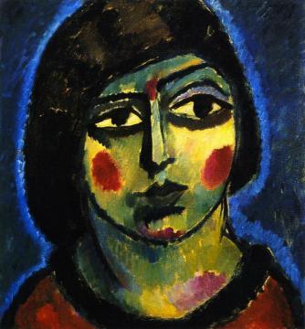 Girlish Artwork by Alexej Jawlensky