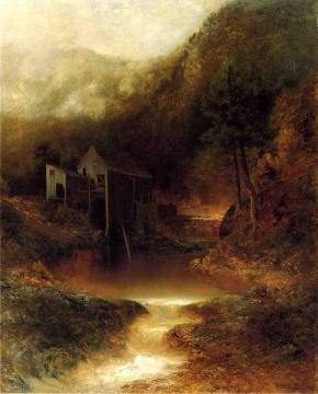 The Old Mill Artwork by Ralph Albert Blakelock