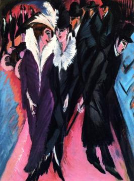 The Street Artwork by Ernst Ludwig Kirchner