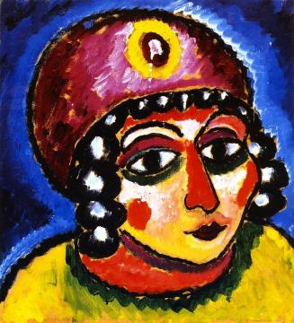 Barbarian Princess Artwork by Alexej Jawlensky