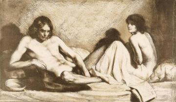 A Couple Artwork by Odd Nerdrum