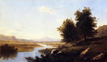 Landscape, The Saco from Conway Artwork by Alfred Thompson Bricher