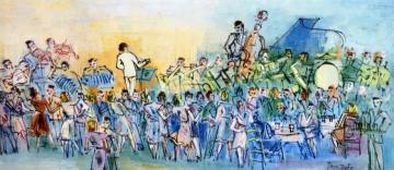 The Orchestra Artwork by Jean Dufy