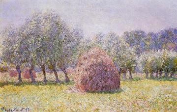 Haystack Artwork by Claude Oscar Monet