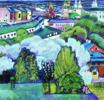 Cityscape Artwork by Ilya Mashkov