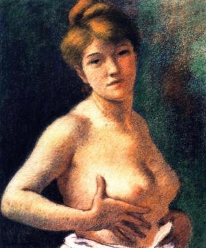 Bust of a Woman Artwork by Federico Zandomeneghi