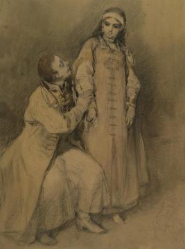 False Dmitry Artwork by Klavdi Vasilievich Lebedev