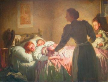 The Mother Artwork by Thomas Benjamin Kennington