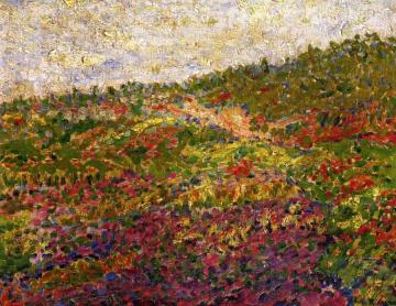 Field of Flowers Artwork by Alfred Henry Maurer