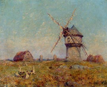 Breton Landscape Artwork by Ferdinand du Puigaudeau