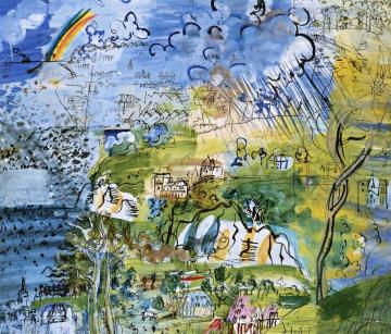 Projet Pour Le Bar Du Palais De Chaillot Artwork by Raoul Dufy