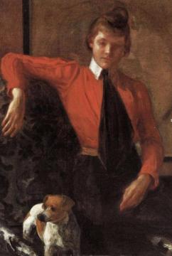 Madeline Daughte Of General Chardonne Artwork by Jacques Emile Blanche