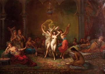 The Harem Artwork by Frédéric Borgella