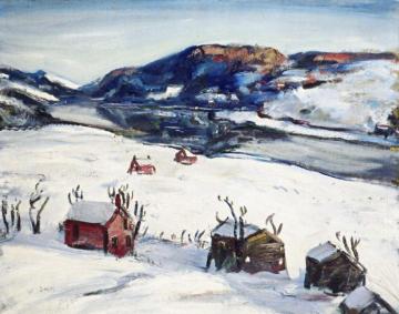 Autumn Artwork by Walter Emerson Baum