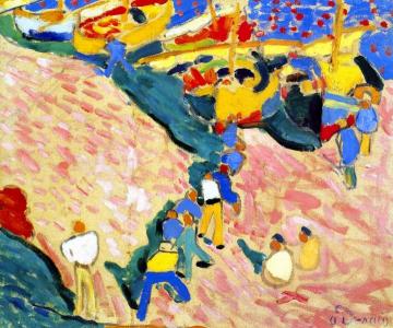 The Fishermen A Collioure Artwork by Andre Derain