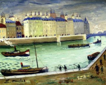 Quai aux fleurs Artwork by Elisée Maclet