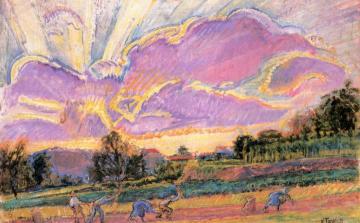 The Fields Of Orsay Artwork by Nicolas Tarkhoff