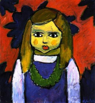 Small Child Artwork by Alexej Jawlensky