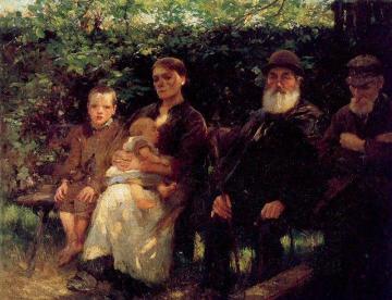 A Scene In Phoenix Park Artwork by Walter Frederick Osborne