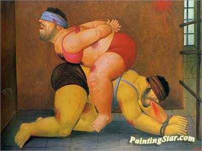 Abu Ghraib 50 Artwork by Fernando Botero