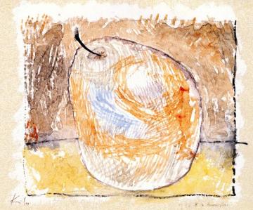 Pineapple Pear Artwork by Paul Klee
