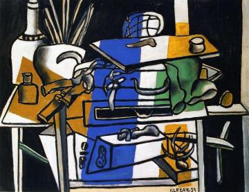 The Studio at Chevreuse Artwork by Fernand Léger