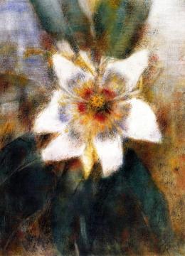 San Materno Magnolias Artwork by Christian Rohlfs