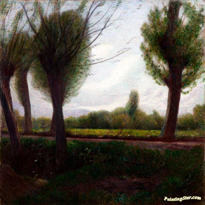 Landscape Artwork by Giuseppe Pellizza da Volpedo