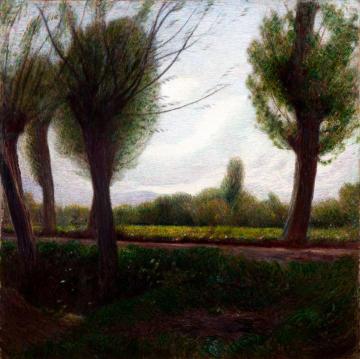 Landscape Artwork by Giuseppe Pellizza da Volpedo