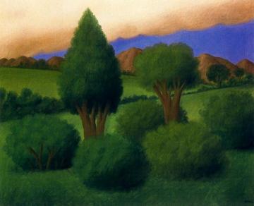 Landscape Artwork by Fernando Botero