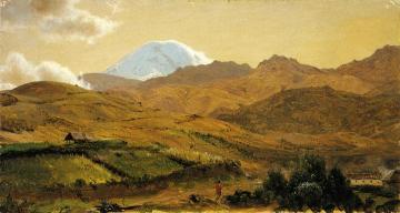 Mount Chimborazo, Ecuador Artwork by Frederic Edwin Church