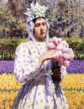 Dutch Bride Artwork by George Hitchcock