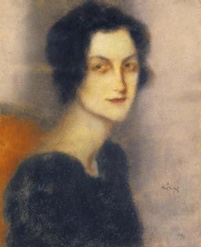 Portrait of Zorka Artwork by József Rippl-Rónai