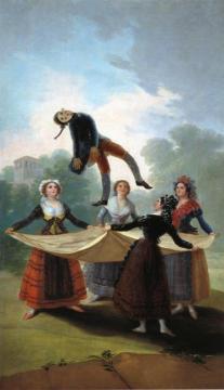The Straw Manikin Artwork by Francisco Jose de Goya y Lucientes
