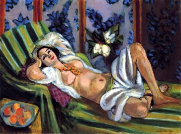 Odalisque With Magnolias Artwork by Henri Matisse
