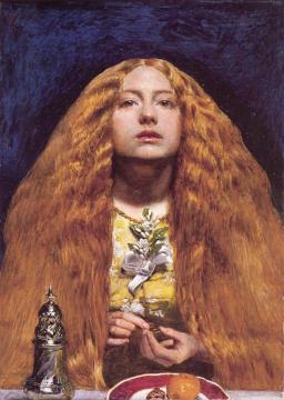 The Bridesmaid Artwork by Sir John Everett Millais
