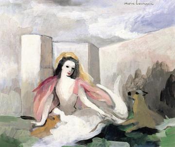 Siren with Animal Artwork by Marie Laurencin