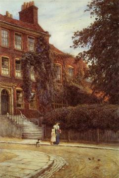 Stanfield House, Hampstead Artwork by Helen Allingham