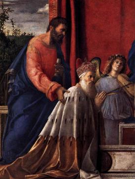 Barbarigo Altarpiece (detail) Artwork by Giovanni Bellini