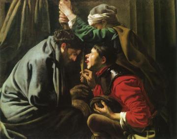 The Mocking Of Christ Artwork by Hendrick Terbrugghen