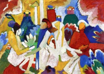 Oriental Artwork by Wassily Kandinsky