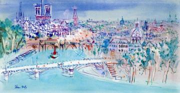 Gateway To The Arts Artwork by Jean Dufy
