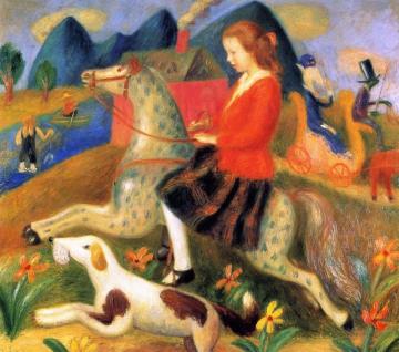 The Dream Ride Artwork by William James Glackens
