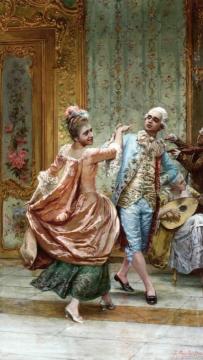 At The Ball Artwork by Gioacchino Pagliei