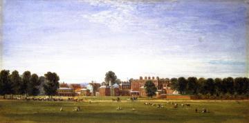 Buckingham House from the Green Park Artwork by David Cox