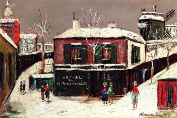 The Moulin de la Galette Artwork by Maurice Utrillo