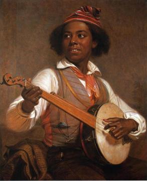 The Banjo Player Artwork by William Sidney Mount